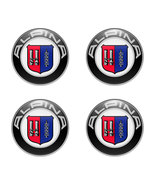 4 x 60 mm Alpina Logo Wheel Center Caps Emblem - £12.50 GBP