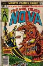 Nova #5 VINTAGE 1977 Marvel Comics Jack Kirby Cover - $9.89