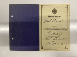 Old Vintage Document Germany Workbook 1916- 1933 - $15.80