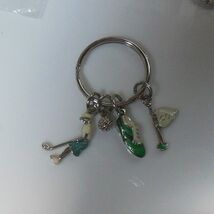 Women's Enamel Golf Charm Key Ring - $18.80