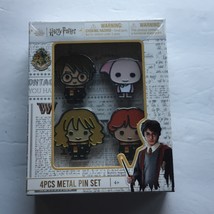NEW Harry Potter 4 Pin Set - Harry, Hermoine, Ron &amp; Dobby - $25.17 CAD