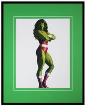 She-Hulk Framed 16x20 Alex Ross Official Marvel Poster Display Disney+ - £62.12 GBP