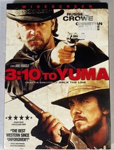 3:10 to Yuma (DVD, 2007, Widescreen) Russell Crowe, Christian Bale - £6.40 GBP