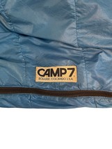 VTG Camp 7 Frontier Goose Down Sleeping Bag Blue 5'11" Boulder CO USA image 4
