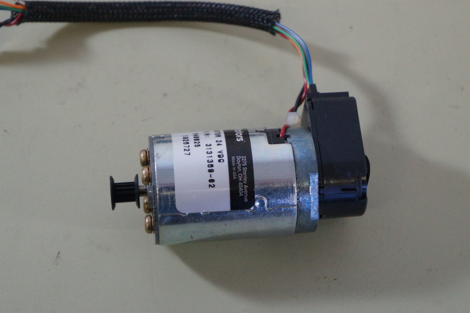 Globe Motors 403A609 DC Motor , 24VDC+ HEDS-5505 Encoder - $19.57