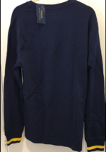 Polo Ralph Lauren Men&#39;s L Sweater Pull over Navy Crewneck Pony Shirt - $45.00