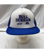 trucker hat baseball cap Vintage Mesh Snapback Bull Durham Super America... - $55.48 CAD