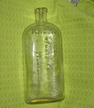 Medicine Bottle-Lydia Pinkham&#39;s-Clear Glass- Original-1920&#39;s - £9.45 GBP