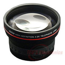 58MM Telephoto Teleconverter Lens + Cap for Canon EOS 700D 650D 600D 550D 350D - £20.53 GBP