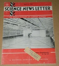 John Glenn Science News Letter Vintage April 21, 1962 - €21,53 EUR