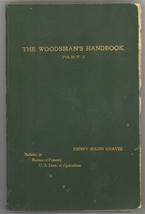 Woodsman&#39;s Handbook Part I 1902 Henry Graves forestry Adirondack Mts NH book - £20.37 GBP