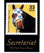 SECRETARIAT - .33 Postage Stamp poster in MINT Condition - $458.60 MXN