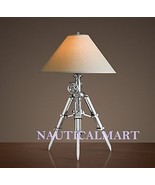 NautivalMart Royal Marine Tripod Table Lamp Aluminum - Home Decor - £313.02 GBP