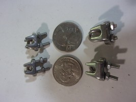 4 pack Stainless Steel Wire Rope Cable Clip,2-#2, 2-#3 U Bolt Saddle USA - $136.92 MXN