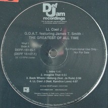 Ll Cool J &quot;G.O.A.T.&quot; 2000 Vinyl 2X Lp Album Promo Cl EAN ~Rare~ Htf *Sealed* - £17.97 GBP