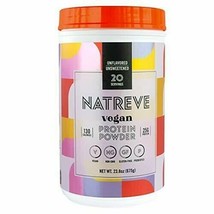 Natreve 100% Vegan Protein Powder, Unflavoured/Unsweetened - £38.22 GBP