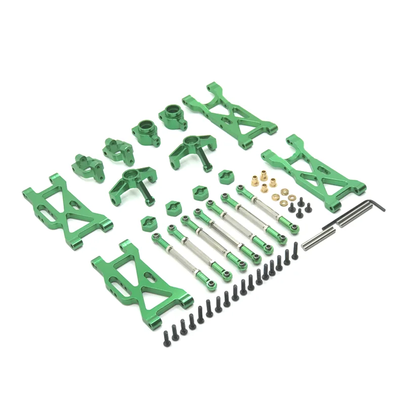 WLtoys 104001 104002 RC Car Spare Parts Upgrade Metal Kit Rear Wheel Cup  Front - £31.41 GBP