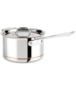 All-Clad 4-QT Copper Core 5-Ply Bonded Dishwasher Safe Sauce Pan w/Lid - $5,579.81 MXN