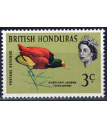 ZAYIX -British Honduras 169 MNH Wmk upright American Jacana Bird 041123-... - £2.97 GBP