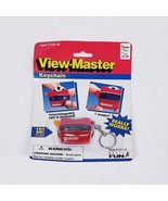 New! VIEW-MASTER KEYCHAIN 1997 VTG 90&#39;s TYCO Basic Fun-Monster Reel-Works! - $249.42 MXN