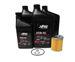 2019-2024 Can-Am Ryker 900 Ace OEM Full Synthetic Oil Change Kit 5W-40 9... - $90.99