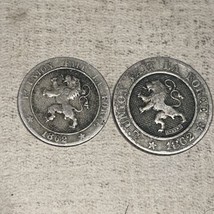 Belgium Léopold I LOT OF 2 COINS 1862 5 Centimes 1864 10 Centimes KM# 21 KM#22 - £3.98 GBP