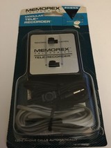 Memorex Teleseries Modular TELE-RECORDER For Phone Calls Automat 518815-00 New - $59.28