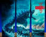 Glow in the Dark Godzilla King of Monsters Ocean Front Cup Mug Tumbler - $22.72