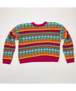 Radishest &amp; Roses Women&#39;s Multicolor Sweater Size Medium Vintage - $272.54 MXN