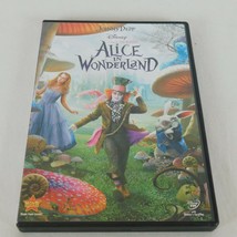 Alice in Wonderland DVD 2010 Johnny Depp Tim Burton Anne Hathaway Alan R... - £6.14 GBP