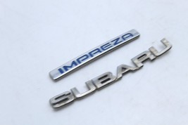 2005 SUBARU IMPREZA SUBARU IMPREZA REAR TRUNK EMBLEM LETTERS U0394 image 8