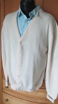 Vtg Jantzen Knit Cardigan Sweater Grandpa USA - £19.78 GBP