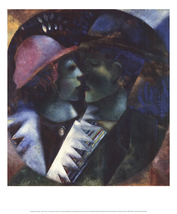 Marc Chagall Green Lovers, 2007 - £46.93 GBP