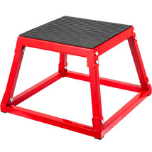VEVOR 12&quot; Plyometric Jump Box Fitness Exercise Plyo Box Step Cross Cushi... - £62.99 GBP