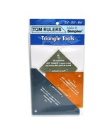 Triangle Tool 2-1/2 Inch, 3-1/2 Inch and 4-1/2 Inch Rulers - €21,32 EUR