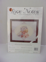 JCA Cross Stitch Kit Love Notes &quot;Kisses&quot; 08306 - £6.43 GBP