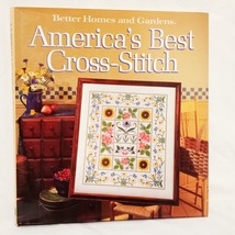 America&#39;s Best Cross Stitch Book 1998 Better Homes Gardens Patterns Flowers - $15.56