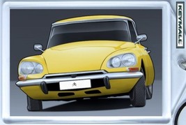 Ancien Model Porte cle CITROEN DS/ID 21/19/23 Yellow RARE New Key chain Jaune or - £15.64 GBP