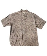 Tori Richard Cotton Lawn Tiki Gods Men&#39;s Aloha Hawaiian Shirt Geometric ... - $414.21 MXN