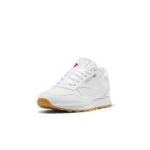 Reebok Womens Classic Leather Sneaker Reefresh White/Pure Grey/Gum GY095... - $69.44