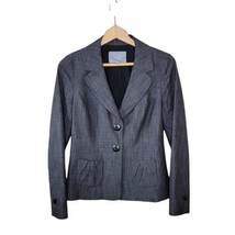 Classiques Entier | Charcoal Gray Two Button Blazer, size 2 - $45.67
