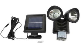 Kocaso Solar Power Motion Sensor Light Dual Head 22 LED Security Floodlight - £17.92 GBP