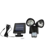 Kocaso Solar Power Motion Sensor Light Dual Head 22 LED Security Floodlight - £17.92 GBP