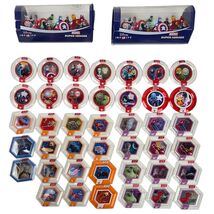 Disney Infinity 2.0 Marvel 41 Power Discs Collection with 2 Capsules - $84.97