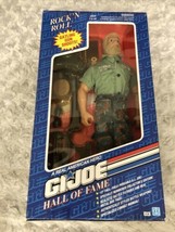 Hasbro 1992 Gi Joe Hall Of Fame Rock &#39;n Roll 12&quot; Action Figure Beard Hair Green - £19.69 GBP