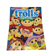 Vintage 1992 Diamond Norfin Trolls Sticker Album Book W/ Some Stickers - £21.83 GBP