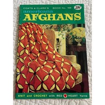 Coats &amp; Clark&#39;s Americana Afghans Knit &amp; Crochet design Pattern Book No 169 - £7.73 GBP