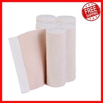 Versatile 6 Inch Cotton Compression Bandages - Hypoallergenic &amp; Reusable... - $690.17 MXN