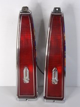 1985 85 1986 86 Cadillac DeVille Fleetwood Tail Lights OEM 16500787 Pair - £134.49 GBP
