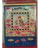 2 packs of Oh Happy Day! Mary Engelbreit notecards 8 blank inside cards ... - $8.99